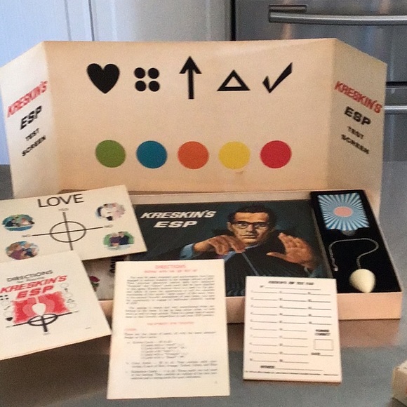 Vintage Kreskin’s ESP board game. 1967 collectable, in perfect condition. - Picture 4 of 9